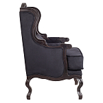 Кресло George Grand Armchair black velour варинант исполнения - 2 | Loft Concept в Санкт-петербурге