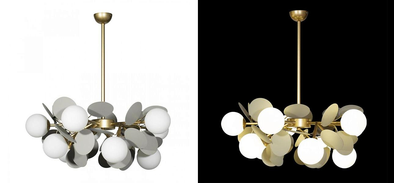 Люстра MATISSE Chandelier Gray 10 ламп Люстра MATISSE Chandelier Gray 10 ламп - Loft-Concept в Санкт-петербурге