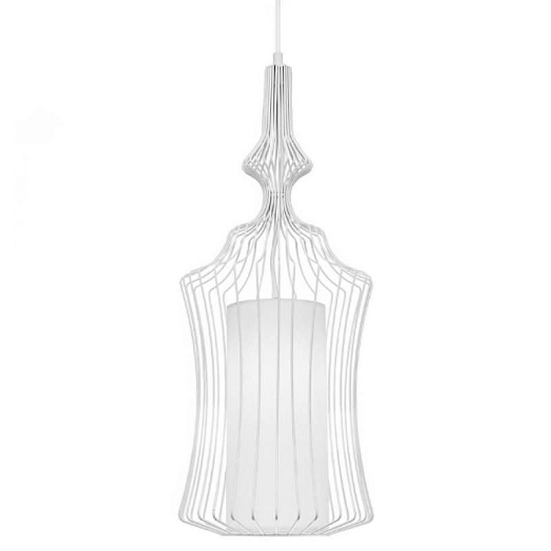 Подвесной светильник Wire Dream Pendant 4 Белый Белый Подвесной светильник Wire Dream Pendant 4 Белый Белый в Санкт-петербурге | Loft Concept