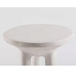 Дизайнерский журнальный стол белый на 3-х ножках в виде ступней African table варинант исполнения - 1 | Loft Concept в Санкт-петербурге