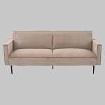 Диван современный вельветовый прямой Worcester Бежевый  варинант исполнения - 2 | Loft Concept в Санкт-петербурге