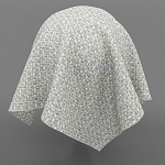 Мебельная ткань Шенилл голубой цвет 142 см T4-45 варинант исполнения - 9 | Loft Concept в Санкт-петербурге