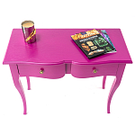 Консоль с выдвижными ящиками Colorfy Pink варинант исполнения - 3 | Loft Concept в Санкт-петербурге