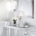 Настольная лампа с хрустальным основанием Fondue варинант исполнения - 2 | Loft Concept в Санкт-петербурге