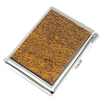 Портсигар с газовой зажигалкой из натурального камня Яшма Змеиная Stone Cigarettes Cases варинант исполнения - 6 | Loft Concept в Санкт-петербурге