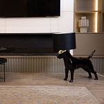 Лампа COLLECTION OF DOGS с абажуром Бультерьер варинант исполнения - 8 | Loft Concept в Санкт-петербурге