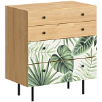 Комод с принтом на ящиках Elise Chest of Drawers варинант исполнения - 8 | Loft Concept в Санкт-петербурге