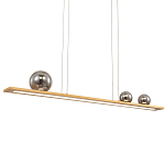 Светодиодная линейная люстра IONA Сhandelier gold 103 варинант исполнения - 1 | Loft Concept в Санкт-петербурге