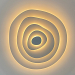 Потолочная люстра круглая многослойная Multilayering варинант исполнения - 9 | Loft Concept в Санкт-петербурге