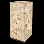 Торшер прямоугольный из натурального камня Calcite Geometry варинант исполнения - 13 | Loft Concept в Санкт-петербурге