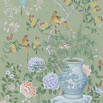 Обои ручная роспись Temple Newsam Mercury Grey варинант исполнения - 3 | Loft Concept в Санкт-петербурге