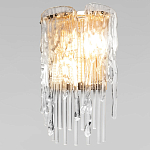 Бра с эффектом стекающего стекла и прозрачными трубками Textured Glass варинант исполнения - 4 | Loft Concept в Санкт-петербурге