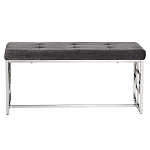 Банкетка Neoclassic Ornament Silver варинант исполнения - 1 | Loft Concept в Санкт-петербурге