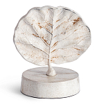 Статуэтка белая Metal Flowers Аntique Рlating варинант исполнения - 2 | Loft Concept в Санкт-петербурге