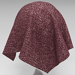 Мебельная ткань Шенилл фиолетовый цвет 138 см T4-25 варинант исполнения - 8 | Loft Concept в Санкт-петербурге