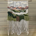  Гобелен Волшебный Лес в зеленых тонах Magic Forest I  варинант исполнения - 5 | Loft Concept в Санкт-петербурге