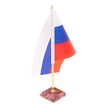 Флагшток на подставке из натурального камня Stone Flagpole варинант исполнения - 2 | Loft Concept в Санкт-петербурге