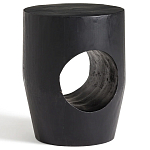 Приставной столик черного цвета AMORPHOUS варинант исполнения - 2 | Loft Concept в Санкт-петербурге