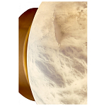 Бра в форме диска из натурального камня Cryptocrystalline Stone варинант исполнения - 3 | Loft Concept в Санкт-петербурге