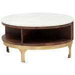Круглый кофейный стол Sadie Round Coffee Table варинант исполнения - 1 | Loft Concept в Санкт-петербурге