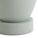 Приставной столик из массива манго Tom-tom Grey варинант исполнения - 2 | Loft Concept в Санкт-петербурге