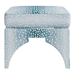 Пуф Clark квадратной формы голубой цвет варинант исполнения - 2 | Loft Concept в Санкт-петербурге