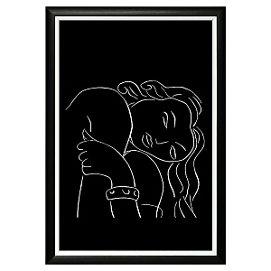 Постер White Silhouette Pasiphae Poster