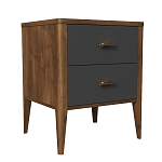 Тумба прикроватная с 2-мя ящиками Tasteful Furniture Light варинант исполнения - 4 | Loft Concept в Санкт-петербурге