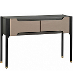 Консоль тёмно-коричневого цвета с 2-мя ящиками Gladstone варинант исполнения - 1 | Loft Concept в Санкт-петербурге