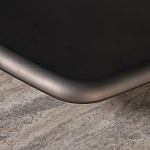 Столик журнальный квадратный  с полкой Sculptural Marble Accent с мрамором  варинант исполнения - 6 | Loft Concept в Санкт-петербурге