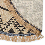 Ковер круглый из комбинированного состава Fantasy варинант исполнения - 4 | Loft Concept в Санкт-петербурге