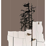 Панно «Скала 2» варинант исполнения - 3 | Loft Concept в Санкт-петербурге