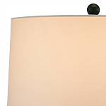 Настольная лампа зеленая с тканевым абажуром Splashes of Green Moss варинант исполнения - 3 | Loft Concept в Санкт-петербурге