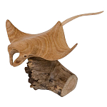 Статуэтка из дерева скат Animals of the World варинант исполнения - 1 | Loft Concept в Санкт-петербурге