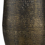 Торшер с фактурным массивным корпусом и тканевым цилиндрическим абажуром Textured Monolith варинант исполнения - 4 | Loft Concept в Санкт-петербурге