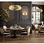 Люстра круглая с фактурными элементами в виде ракушек Inspired Sea варинант исполнения - 6 | Loft Concept в Санкт-петербурге