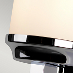 Бра для ванных комнат с белым цилиндрическим плафоном на прямоугольном основании цвета хром Feiss варинант исполнения - 6 | Loft Concept в Санкт-петербурге