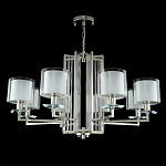 Люстра с 8-ю цилиндрическими плафонами из стекла Laurent варинант исполнения - 9 | Loft Concept в Санкт-петербурге