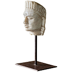 Декоративная статуэтка из мрамора Indian Tribal Chief Statuette варинант исполнения - 2 | Loft Concept в Санкт-петербурге