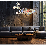 Люстра с цветочным декором Miscellaneous herbs варинант исполнения - 5 | Loft Concept в Санкт-петербурге