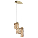 Подвесной светильник волнистой формы из фактурного стекла Wave варинант исполнения - 1 | Loft Concept в Санкт-петербурге