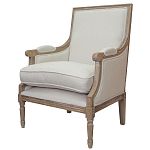 Кресло William Classical Armchair beige flax варинант исполнения - 3 | Loft Concept в Санкт-петербурге