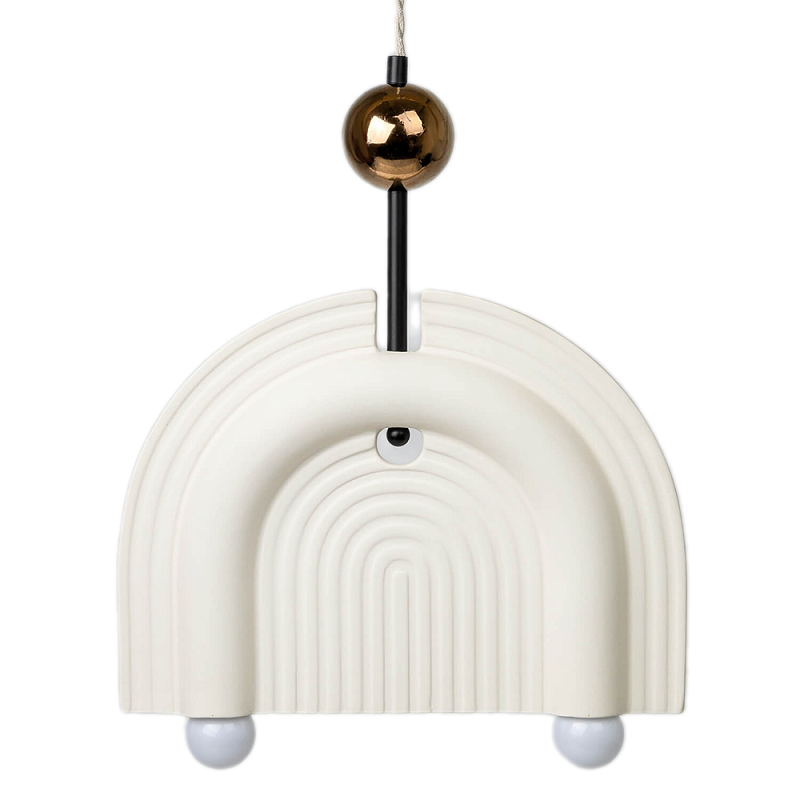 Подвесной светильник MOROSHKA big [white] Белый Бронза в Санкт-петербурге | Loft Concept 