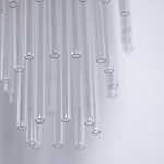 Бра с круглым основанием и длинными прозрачныи стеклянными трубками Nembus варинант исполнения - 6 | Loft Concept в Санкт-петербурге