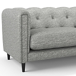 Мебельная ткань Шенилл серый цвет 138 см T4-34 варинант исполнения - 7 | Loft Concept в Санкт-петербурге