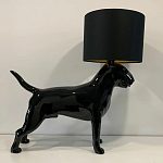 Лампа COLLECTION OF DOGS с абажуром Бультерьер варинант исполнения - 9 | Loft Concept в Санкт-петербурге