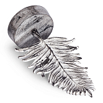 Статуэтка Metal Flowers античная платина варинант исполнения - 2 | Loft Concept в Санкт-петербурге