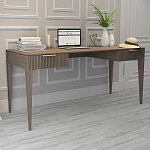 Рабочий стол коричневый с 2-мя ящиками Harper Line варинант исполнения - 2 | Loft Concept в Санкт-петербурге