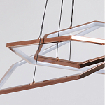 Люстра с 3-мя подвесами в виде шестиугольников Hexagon Horizontal варинант исполнения - 6 | Loft Concept в Санкт-петербурге