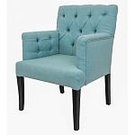 Кресло Addison Chic Armchair blue flax варинант исполнения - 3 | Loft Concept в Санкт-петербурге